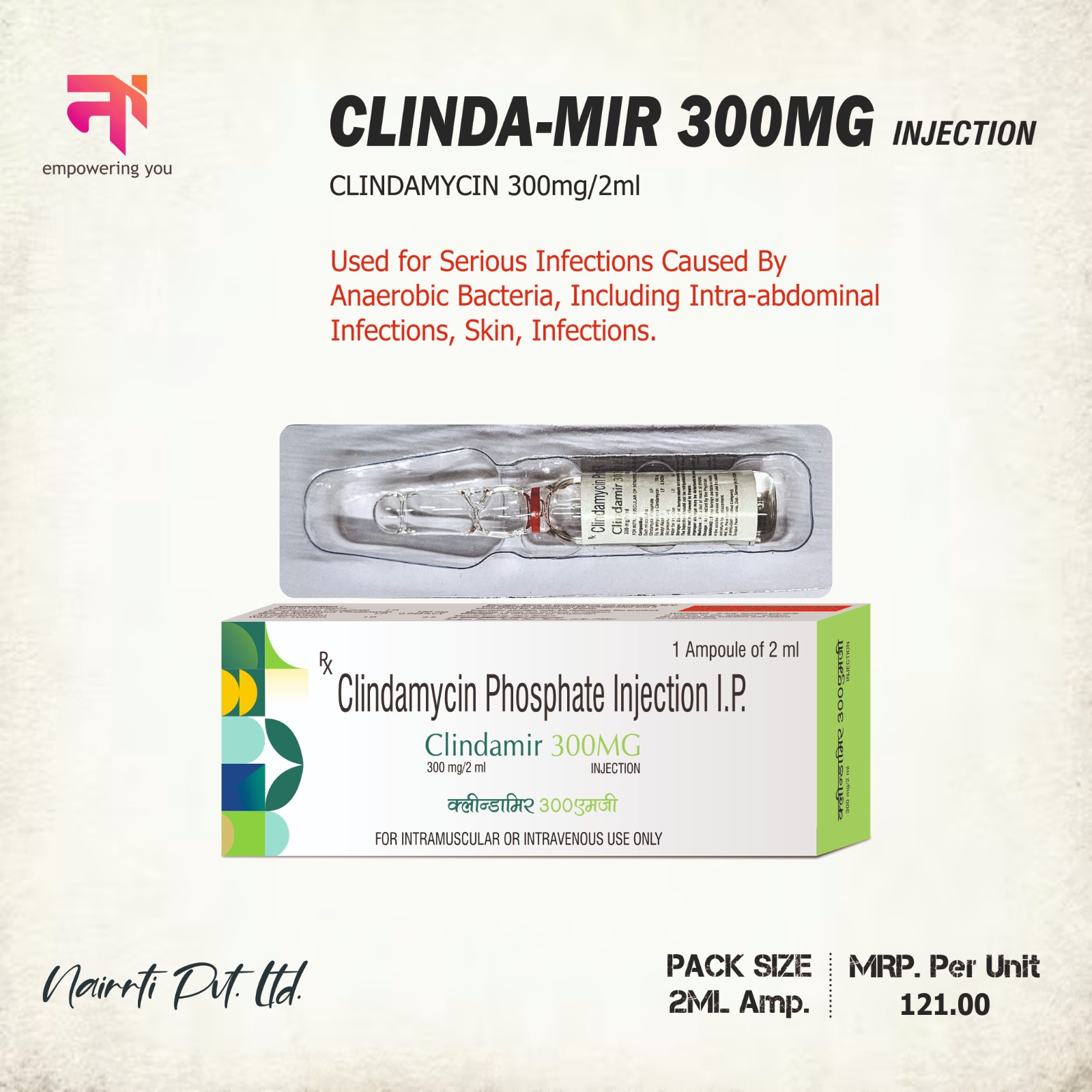 CLINDA-MIR 300MG